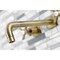 Kingston Brass KS6023ZX Wall Mount Tub Faucet, Antique Brass KS6023ZX - alternate 5